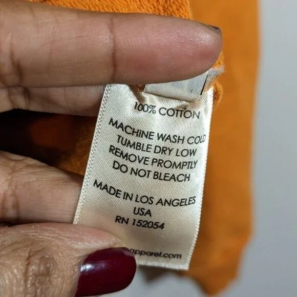 Ramble & Company Stick Together Mustard Graphic Sweatshirt Women Size M - Picture 8 of 8